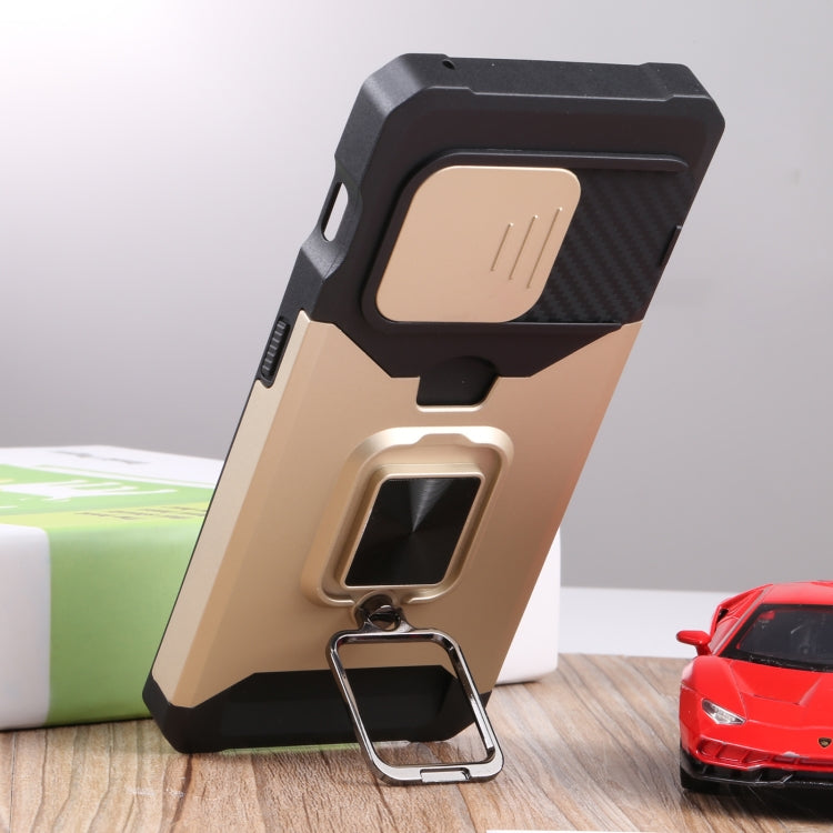 For OnePlus 10 Pro Sliding Camera Cover Design PC + TPU Shockproof Phone Case