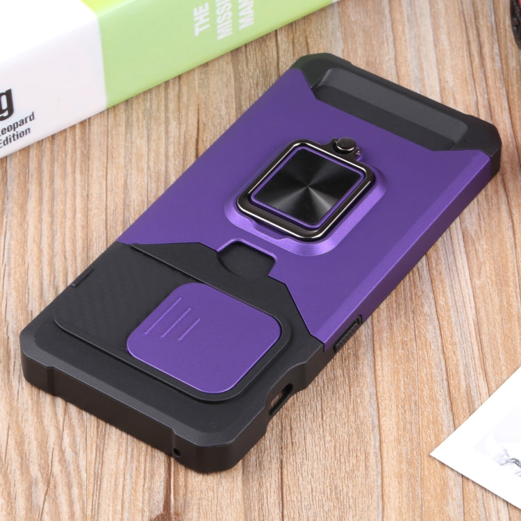 For OnePlus 10 Pro Sliding Camera Cover Design PC + TPU Shockproof Phone Case