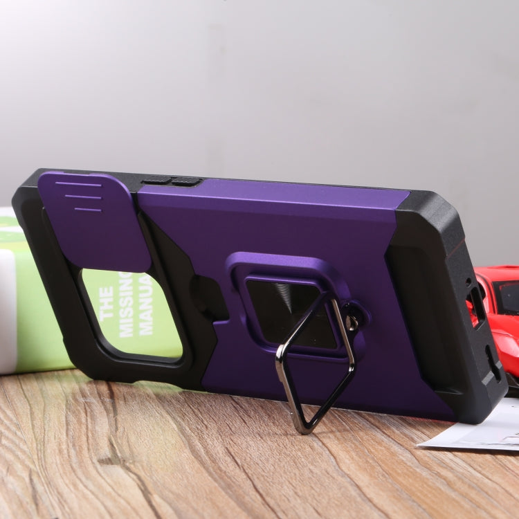 For OnePlus 10 Pro Sliding Camera Cover Design PC + TPU Shockproof Phone Case