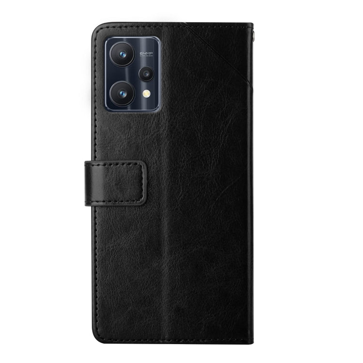 For OPPO Realme 9 Pro+/Realme 9 4G Y Stitching Horizontal Flip Leather Phone Case