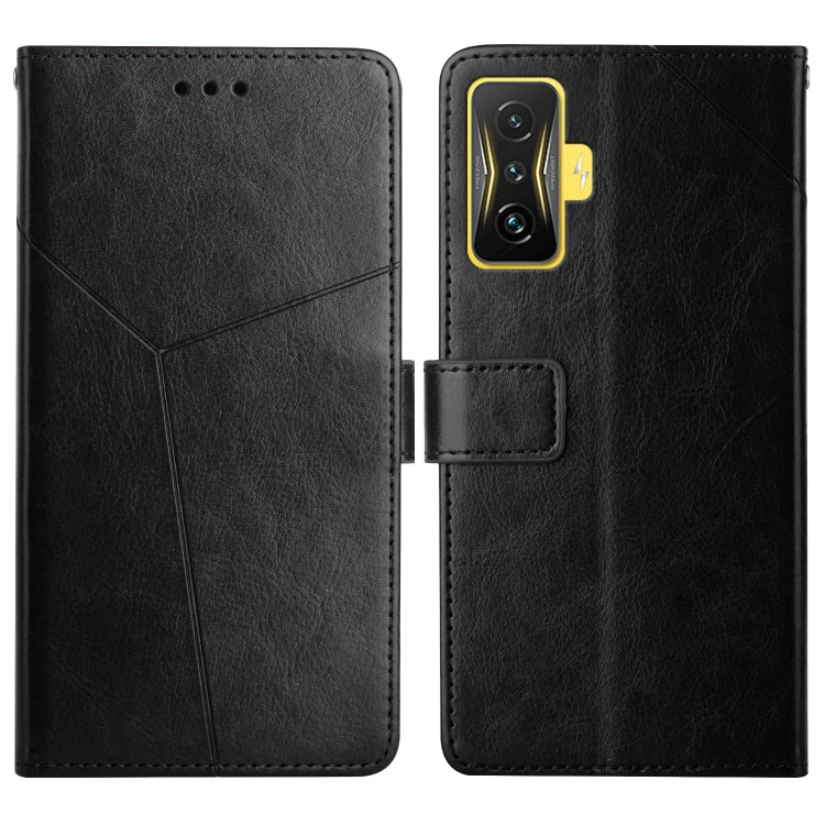 For Xiaomi Poco F4 GT Y Stitching Horizontal Flip Leather Phone Case
