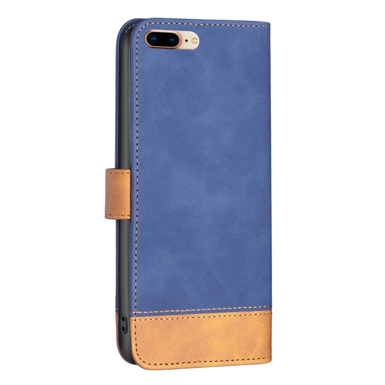 For iPhone 13 BF11 Color Matching Skin Feel Leather Phone Case For iPhone 8 Plus / 7 Plus