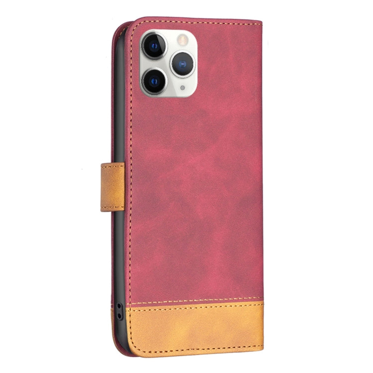 BF11 Color Matching Skin Feel Leather Phone Case For iPhone 11 Pro Max