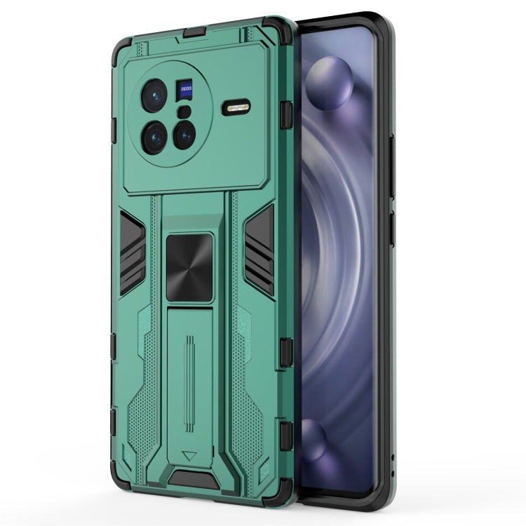 For vivo X80 Supersonic PC + TPU Shock-proof Phone Case