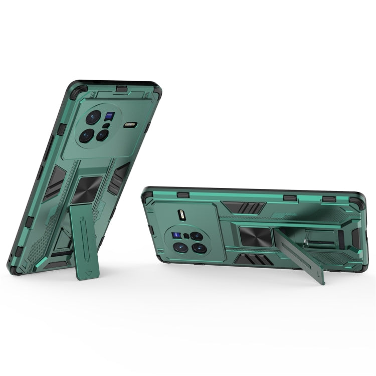 For vivo X80 Supersonic PC + TPU Shock-proof Phone Case