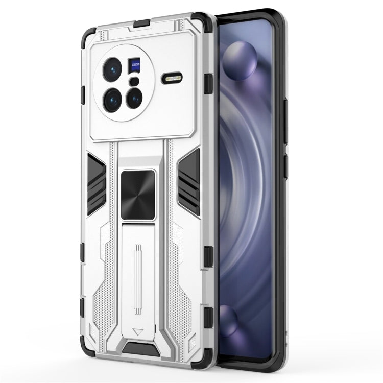 For vivo X80 Supersonic PC + TPU Shock-proof Phone Case