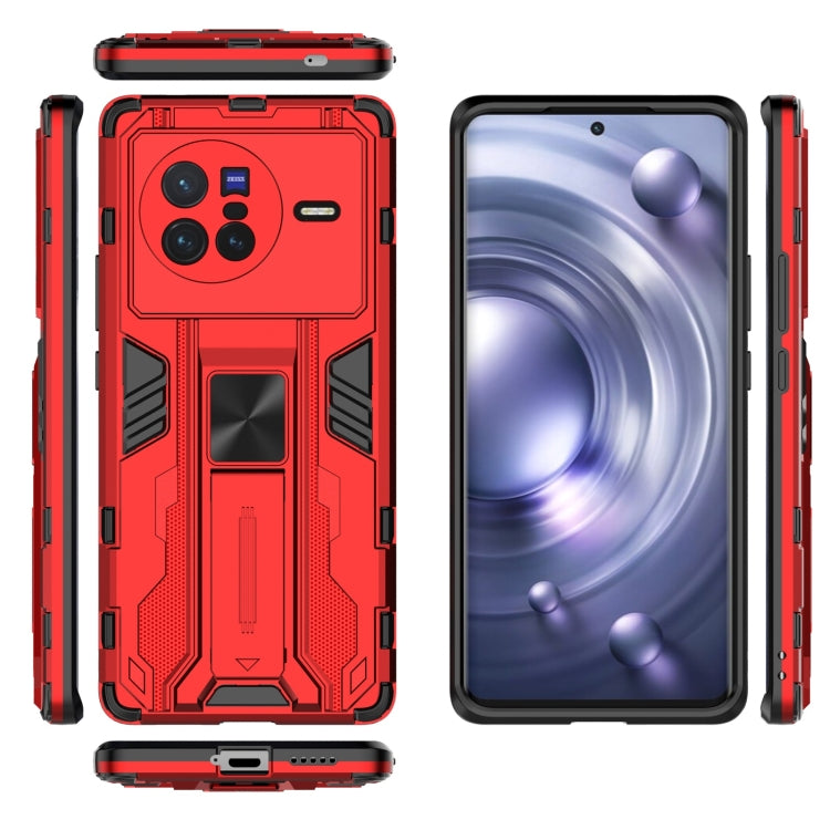 For vivo X80 Supersonic PC + TPU Shock-proof Phone Case