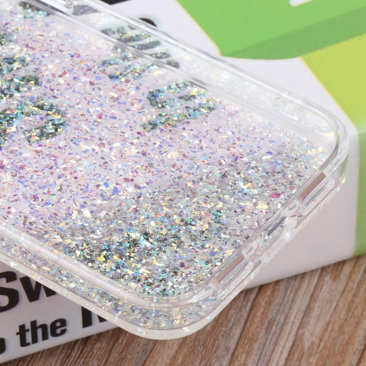 For iPhone 13 DFANS DESIGN Starry Sky Epoxy Phone Case