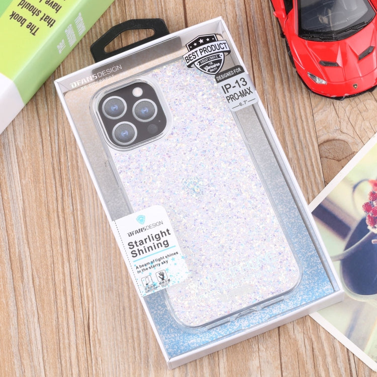For iPhone 13 Pro Max DFANS DESIGN Starry Sky Epoxy Phone Case