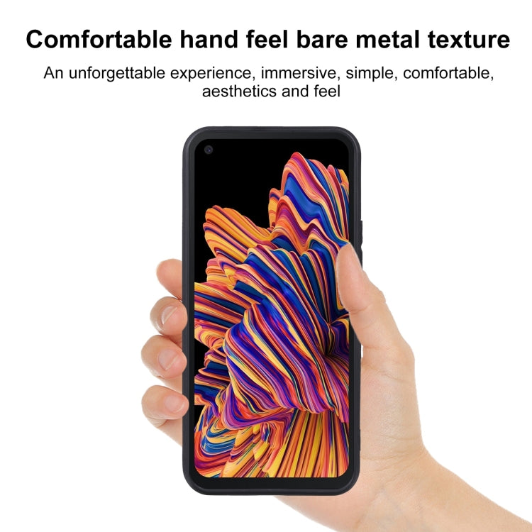 For Samsung Galaxy Xcover Pro TPU Phone Case(Black)