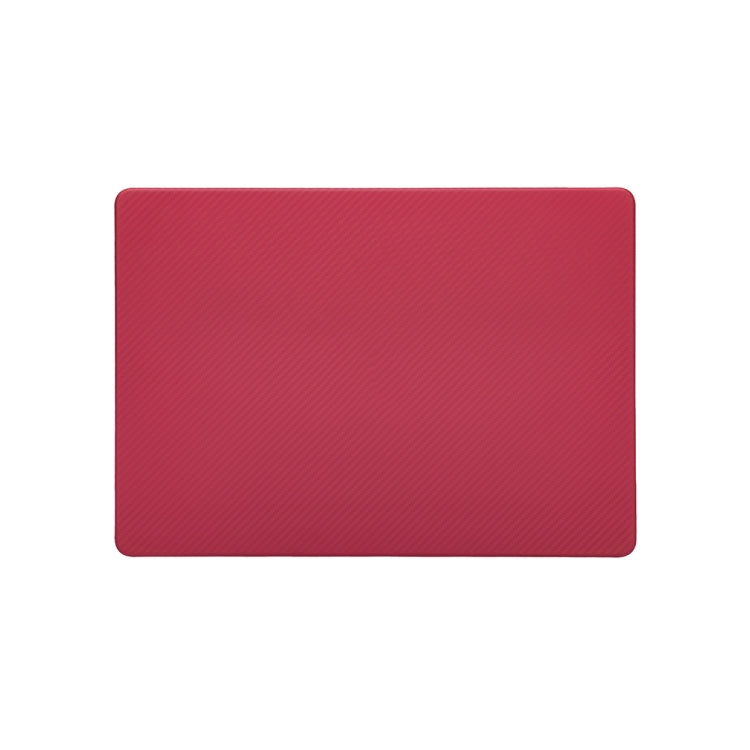 Carbon Fiber Textured Plastic Laptop Protective Case For MacBook Pro 16.2 inch A2485 2021