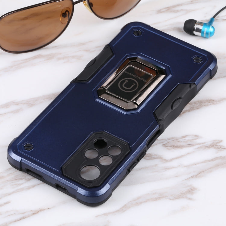 For Xiaomi Redmi Note 11T 5G Ring Holder Non-slip Armor Phone Case