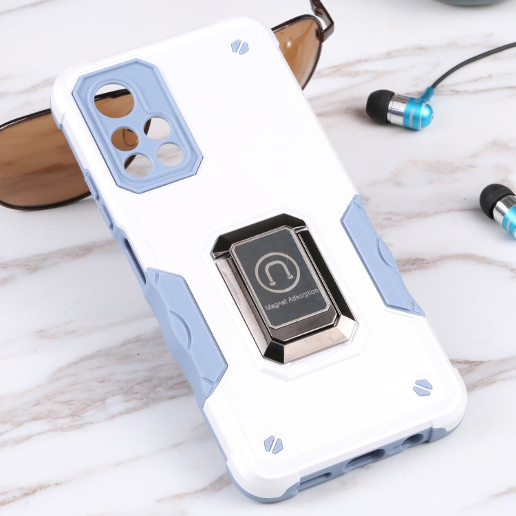 For Xiaomi Redmi Note 11T 5G Ring Holder Non-slip Armor Phone Case