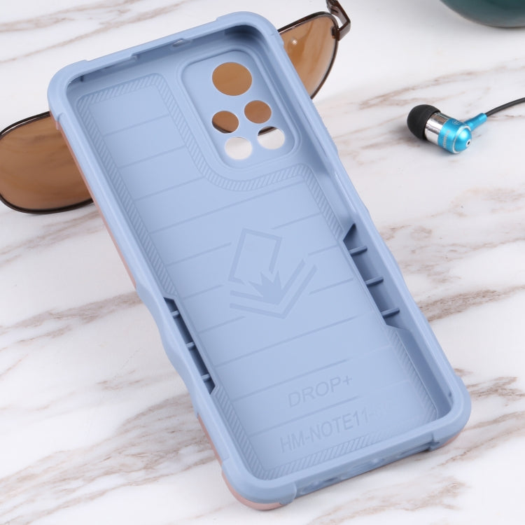 For Xiaomi Redmi Note 11T 5G Ring Holder Non-slip Armor Phone Case