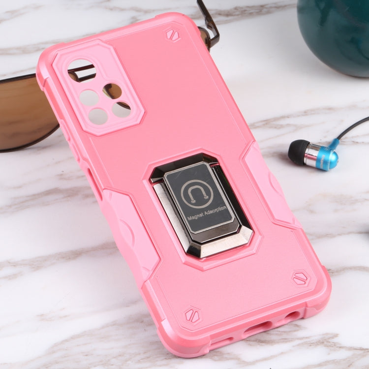 For Xiaomi Redmi Note 11T 5G Ring Holder Non-slip Armor Phone Case