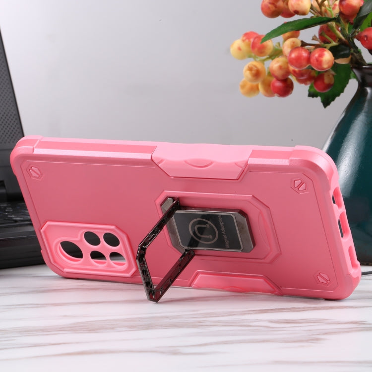 For Xiaomi Redmi Note 11T 5G Ring Holder Non-slip Armor Phone Case