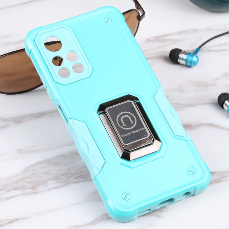 For Xiaomi Redmi Note 11T 5G Ring Holder Non-slip Armor Phone Case