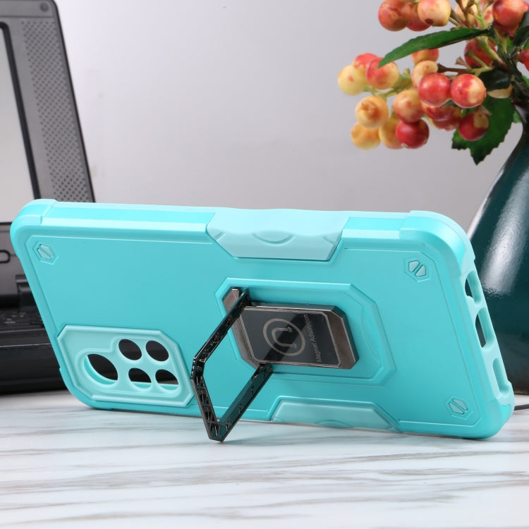 For Xiaomi Redmi Note 11T 5G Ring Holder Non-slip Armor Phone Case