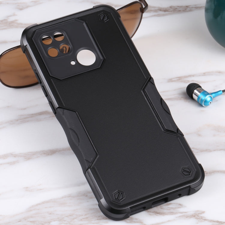 For Xiaomi Redmi 10C Non-slip Armor Phone Case without Ring Holder