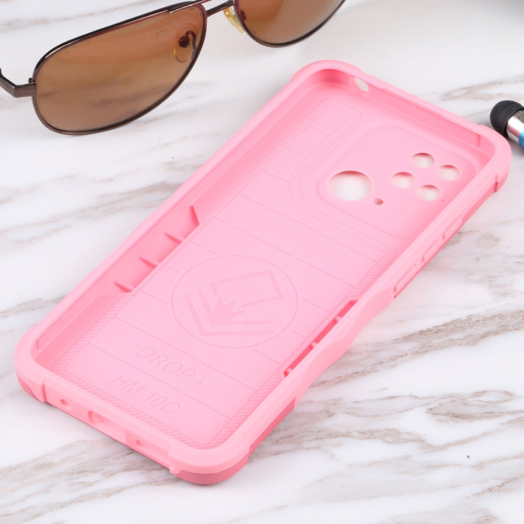 For Xiaomi Redmi 10C Non-slip Armor Phone Case without Ring Holder