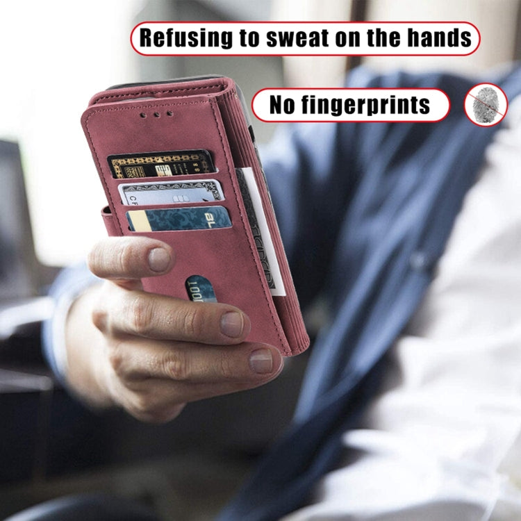 For Xiaomi Redmi 9A Splicing Leather Phone Case