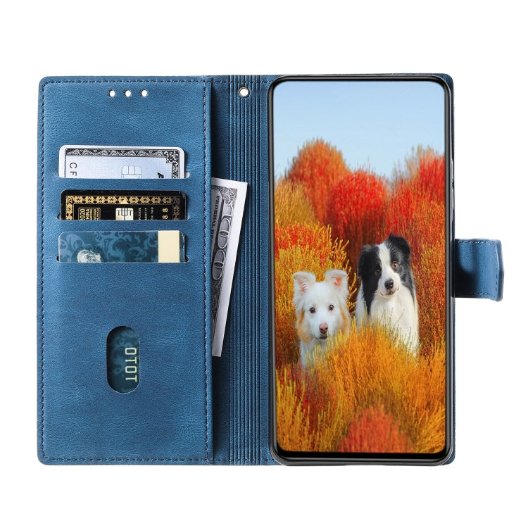 For Xiaomi Redmi K40 Splicing Leather Phone Case