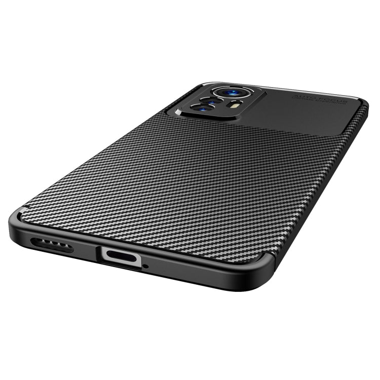 For Xiaomi 12 Lite Carbon Fiber Texture Shockproof TPU Case