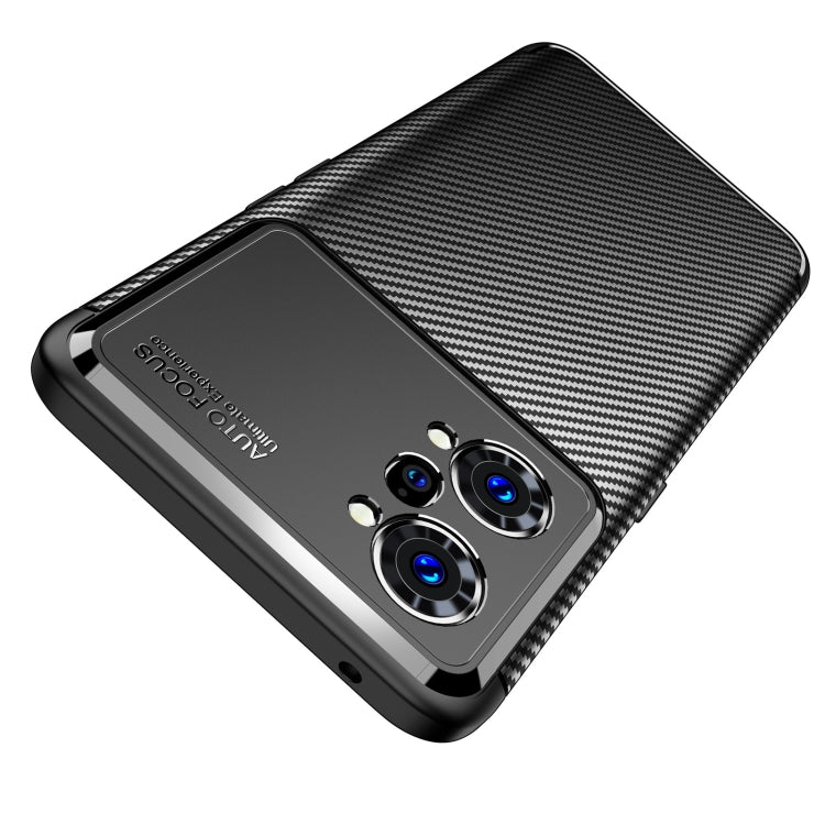 For OPPO K10 Pro Carbon Fiber Texture Shockproof TPU Case