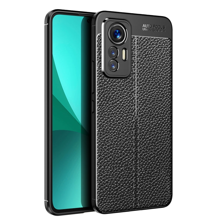 For Xiaomi 12 Lite Litchi Texture TPU Shockproof Case