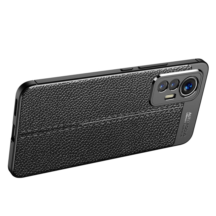 For Xiaomi 12 Lite Litchi Texture TPU Shockproof Case