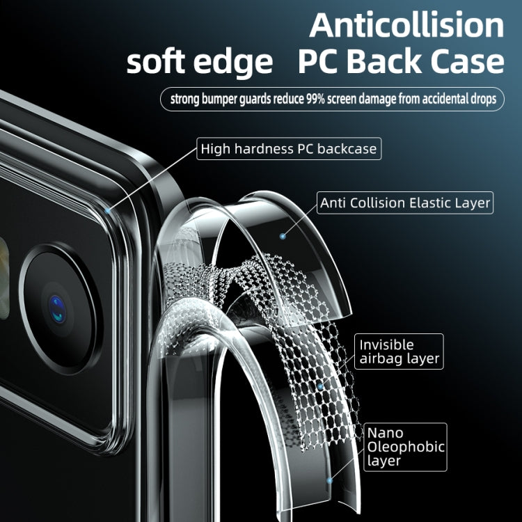 For OPPO Realme GT Neo3 Ice Crystal PC + TPU Phone Case