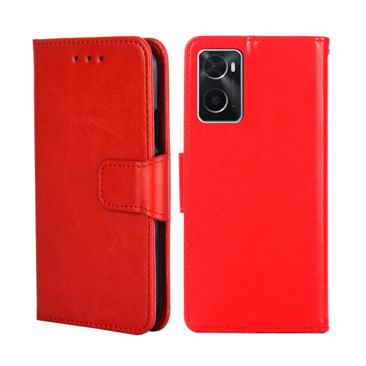 For OPPO A36 4G / A76 4G Global Crystal Texture Leather Phone Case