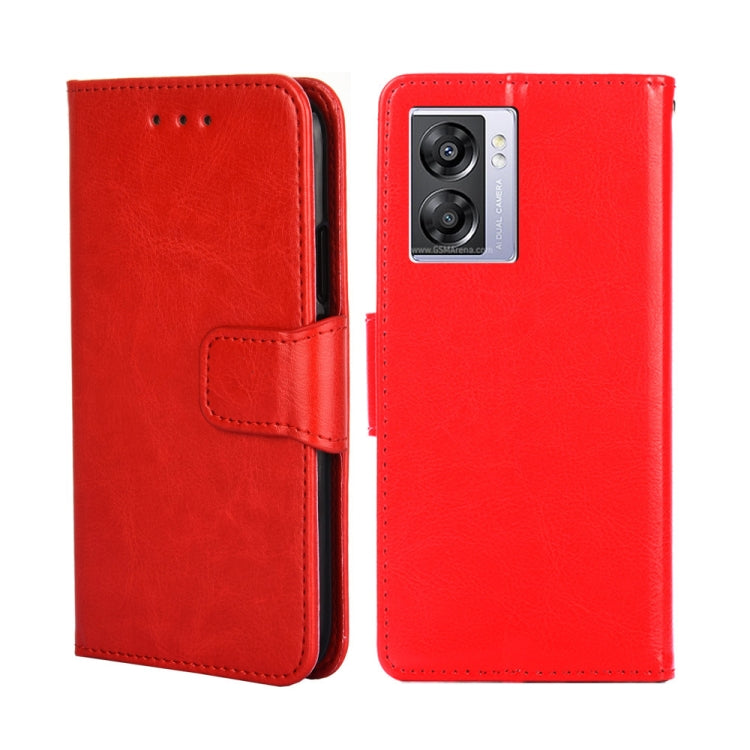 For OPPO A57 5G 2022 / Realme Q5i Crystal Texture Leather Phone Case