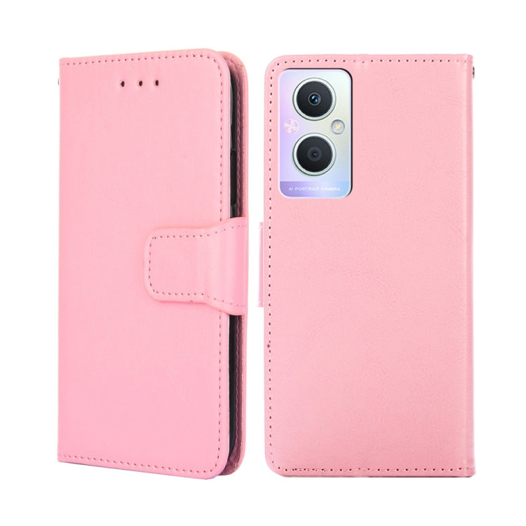For OPPO A96 5G Crystal Texture Leather Phone Case