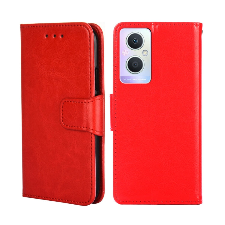 For OPPO A96 5G Crystal Texture Leather Phone Case
