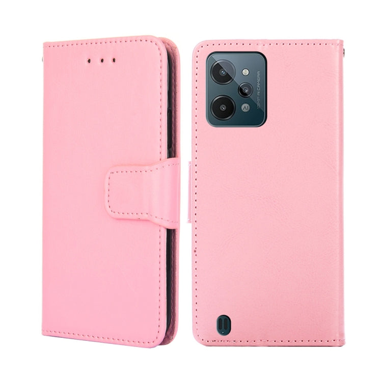For OPPO Realme C31 Crystal Texture Leather Phone Case