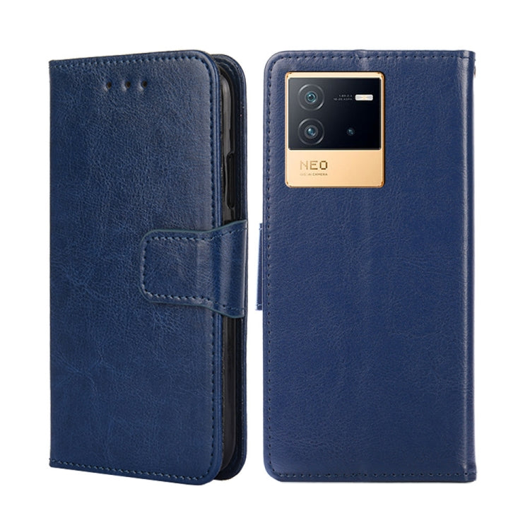 For vivo iQOO Neo6 5G Crystal Texture Leather Phone Case