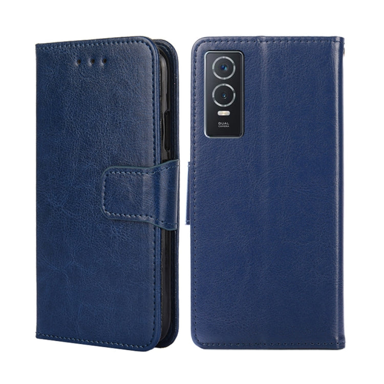 For vivo Y76S CN Version / Y74S Crystal Texture Leather Phone Case