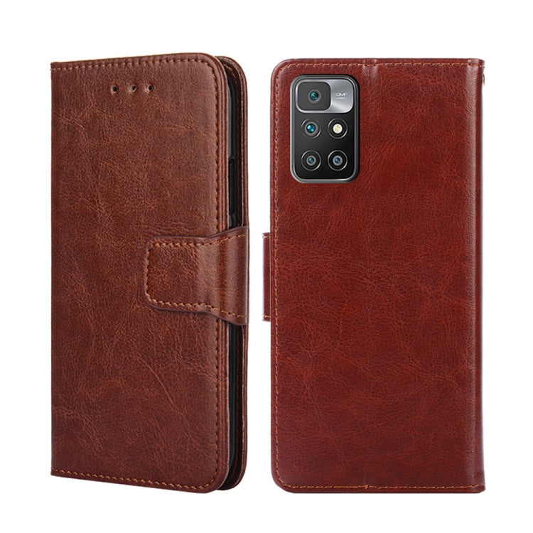 For Xiaomi Redmi 10 Crystal Texture Leather Phone Case