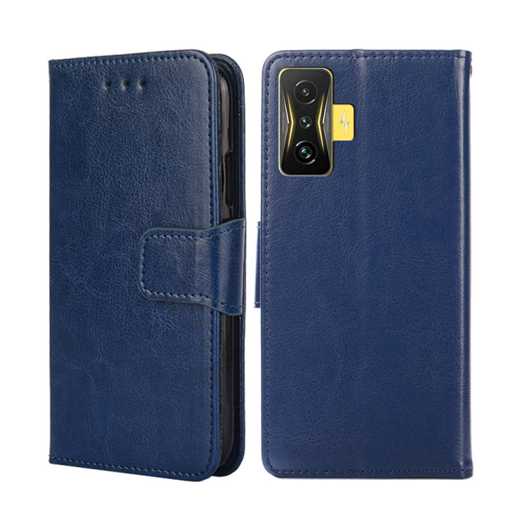 For Xiaomi Redmi K50 Gaming Crystal Texture Leather Phone Case