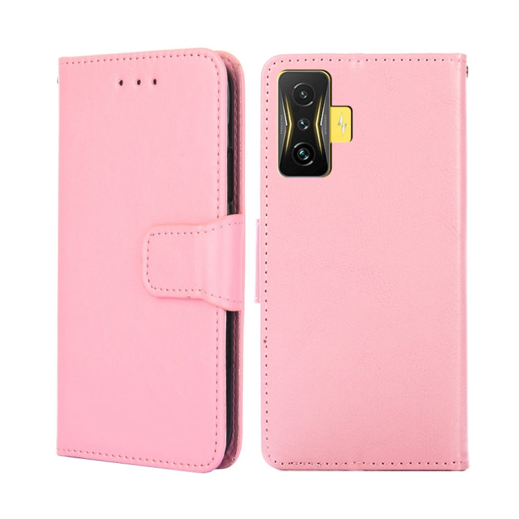 For Xiaomi Redmi K50 Gaming Crystal Texture Leather Phone Case