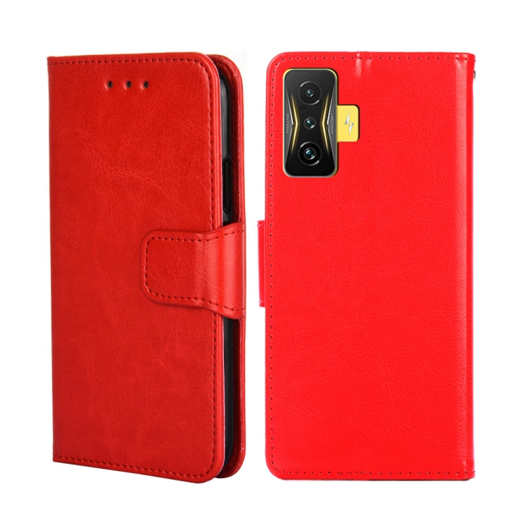 For Xiaomi Redmi K50 Gaming Crystal Texture Leather Phone Case