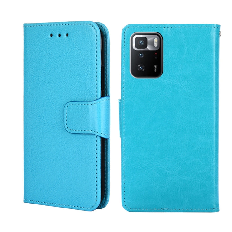 For Xiaomi Redmi Note 10 Pro 5G CN Version Crystal Texture Leather Phone Case