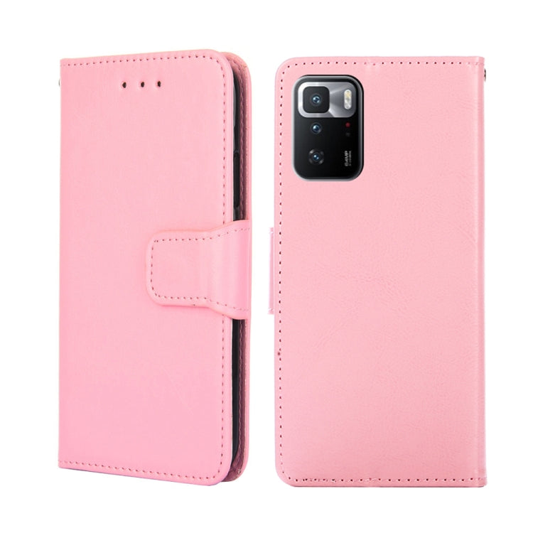 For Xiaomi Redmi Note 10 Pro 5G CN Version Crystal Texture Leather Phone Case