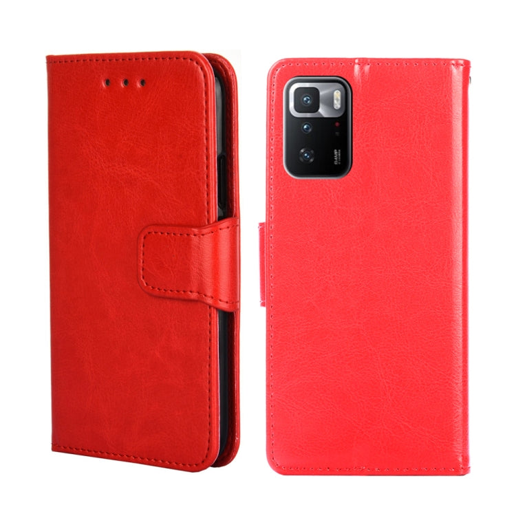 For Xiaomi Redmi Note 10 Pro 5G CN Version Crystal Texture Leather Phone Case