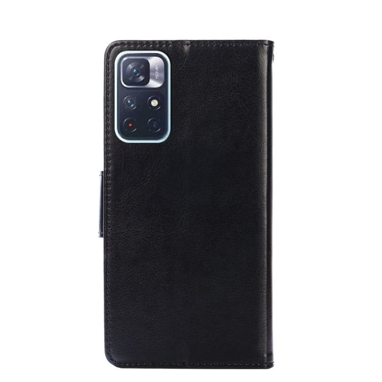 For Xiaomi Redmi Note 11 5G/Poco M4 Pro 5G Crystal Texture Leather Phone Case