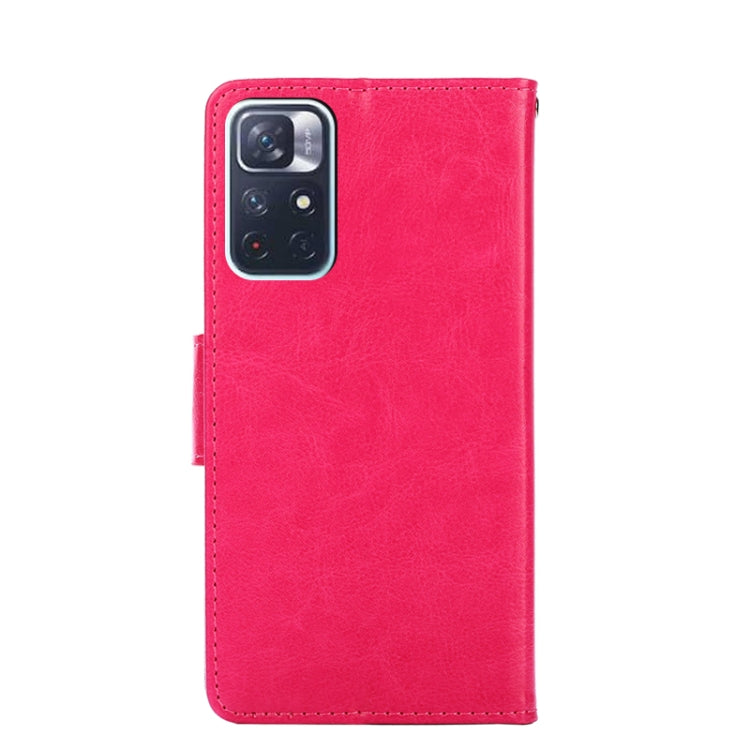 For Xiaomi Redmi Note 11 5G/Poco M4 Pro 5G Crystal Texture Leather Phone Case