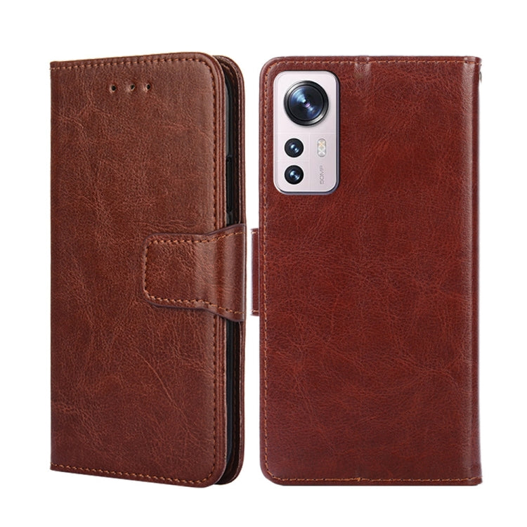 For Xiaomi 12 Pro Crystal Texture Leather Phone Case