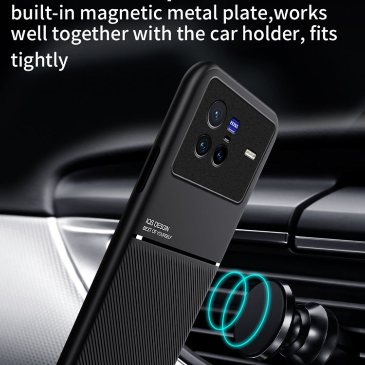 For vivo X80 Pro Classic Tilt Magnetic Phone Case
