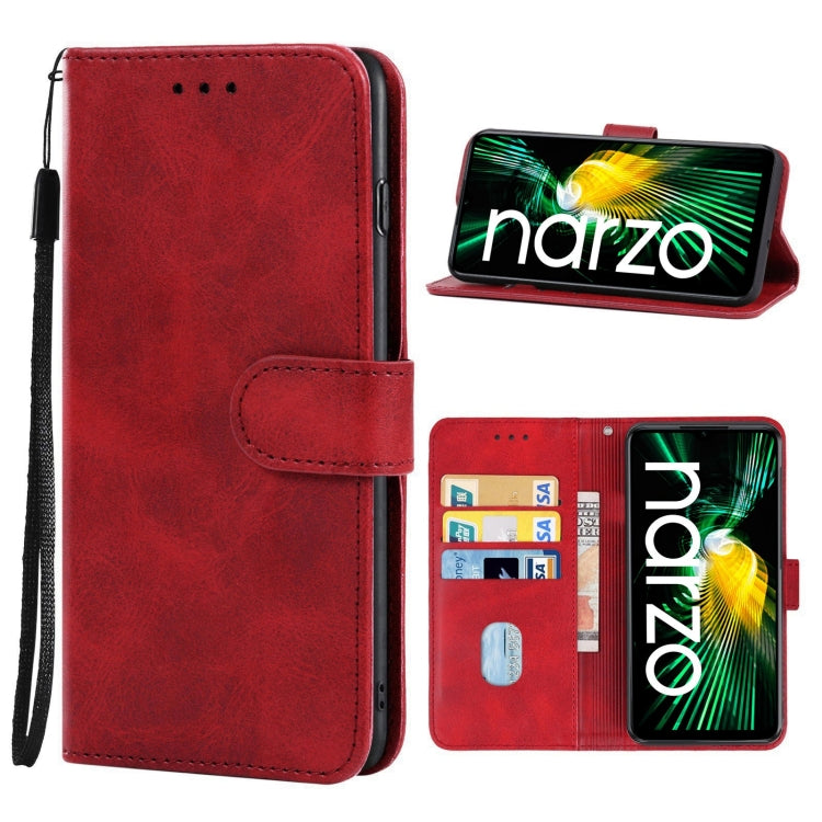 For OPPO Realme Narzo 50 5G Leather Phone Case